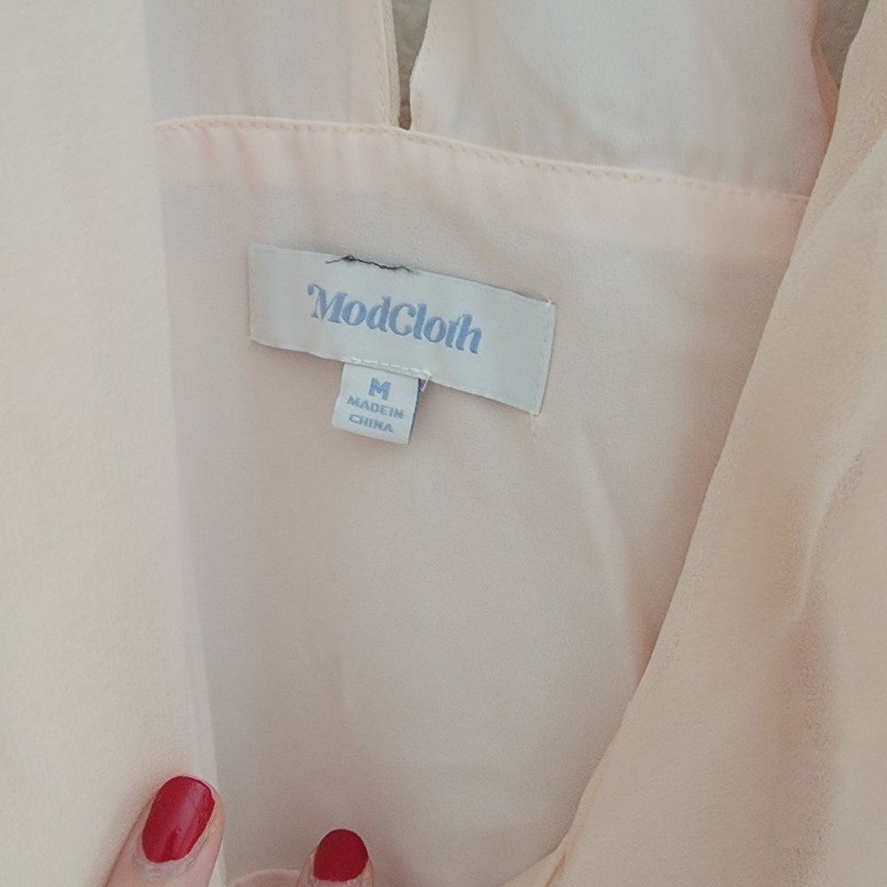 NWT Modcloth Queen of Eden Maxi Dress Size M - Picture 4 of 6